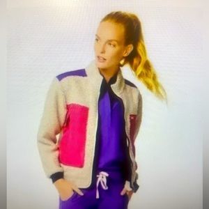 Figs Selwyn Sherpa Jacket Size Medium